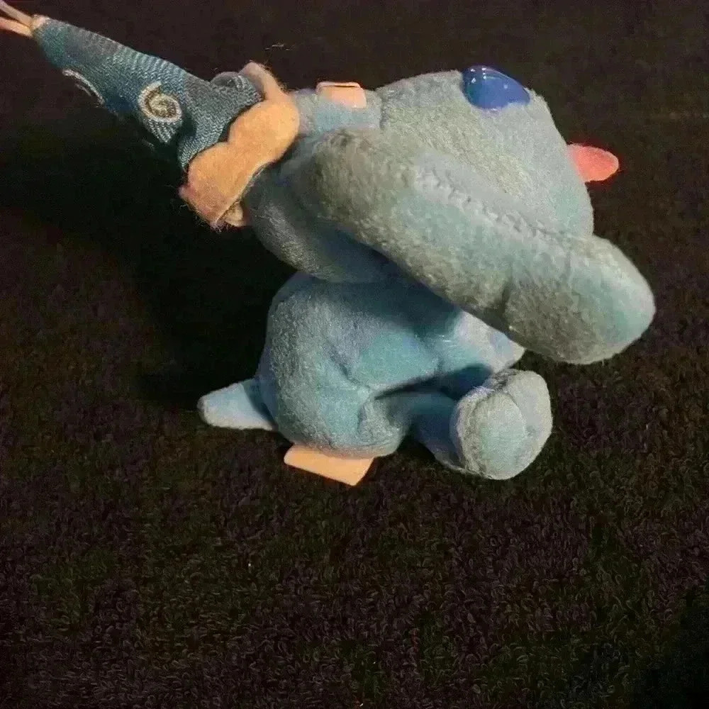 Vintage Blue Clues Small Plush Dog Made for Motts with Party Hat 1998 Viacom 4” - Picture 4 of 7